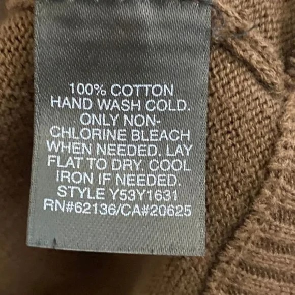 Guess Women's Cropped Brown Sequin Cardigan Size Small / Petite - Picture 7 of 8